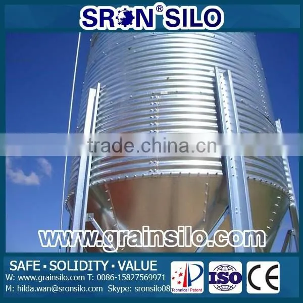 Hot Galvanized Bolted Feed Bin,Corrosion and Rust Protection photo-3