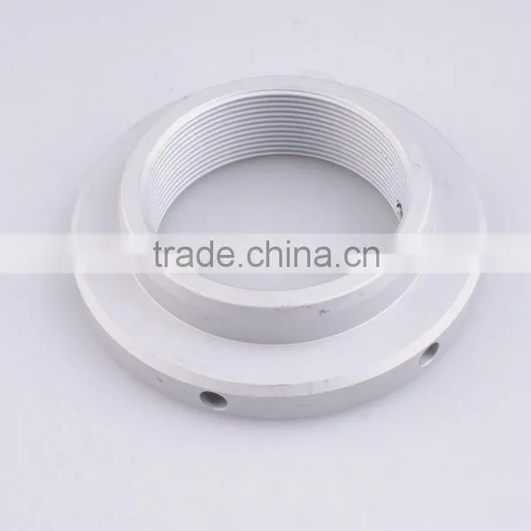 CNC Production Lines Steel Fabrication Company Silver CNC Machining Aluminium Parts photo-2