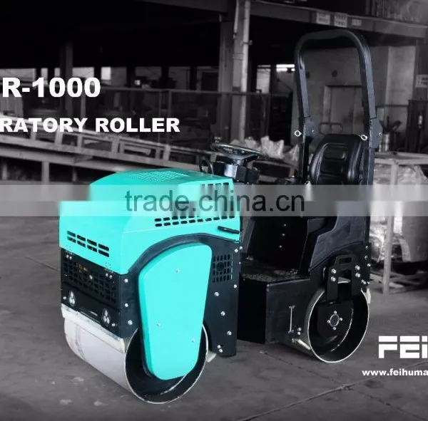 Gasoline Engine Mini Vibratory Roller Single Roller Vibrator Roller Quality Choice Most Popular photo-4