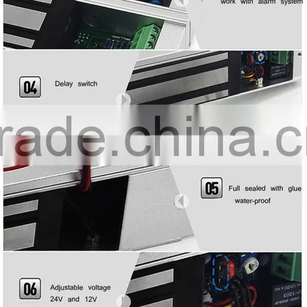 12V/350mA Access Control System 180kg Electric Magnetic Lock PY-EL5-2 photo-5