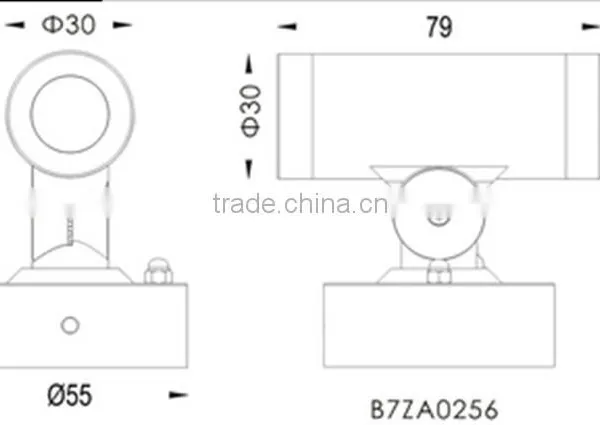 2W China Supplier Hotel Room Wall Light photo-3