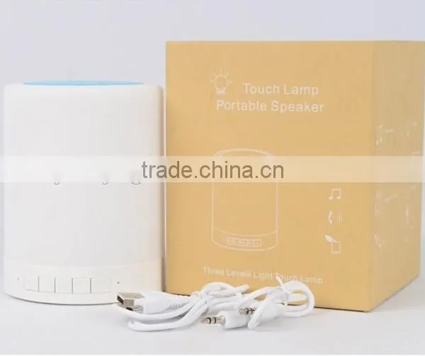 Cheap Mini Bluetooth Smart Table Lamp Music Speaker 2016 photo-4
