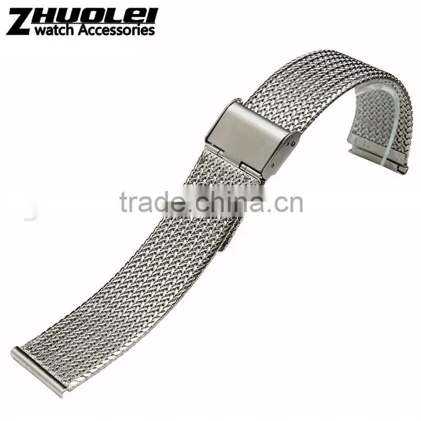 Milanese Classic Buckle Stainless Steel Watchband 16mm 18mm 20mm 22mm 24mm photo-4