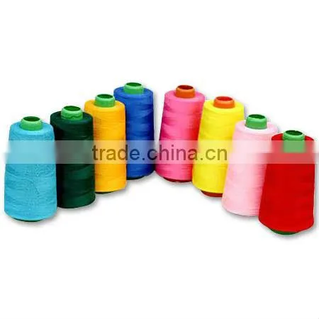 Colored Polyester Spun Yarn photo-2