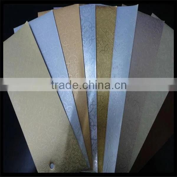 Laminated Embossed Gold&silver Cardboard for Gift Wrapping photo-4