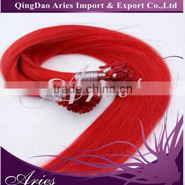 16"1g Russian Slavic Remy Double Drawn Italian Keratin U-Tip Real Hair Extension photo-4