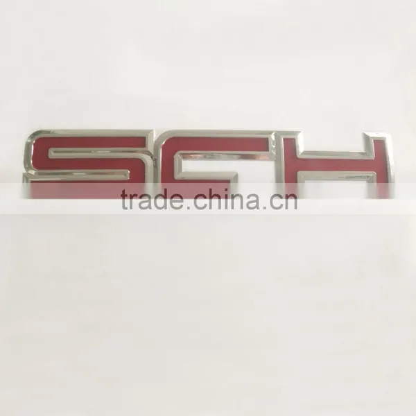Wholesale 3D ABS Plastic Chrome Plated Self- Adhesive Car Grille Badges Car Badge photo-2