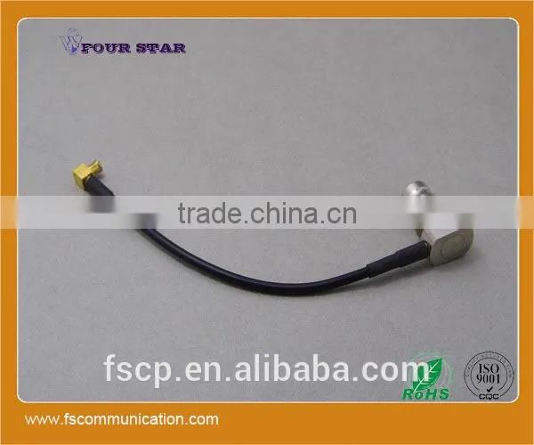 RG174 Cable Assembly With BNC Female Right Angle to MCX Male Right Angle Connector photo-4