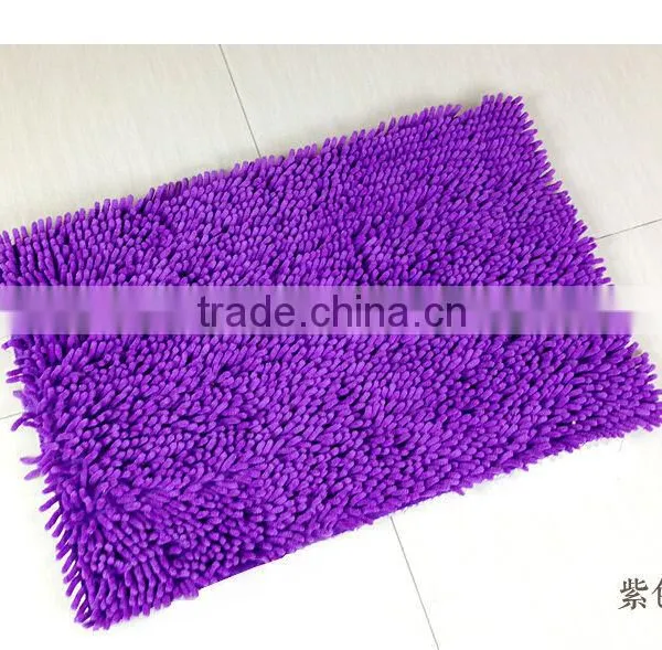 Living Room Floor Mat With Anti Slip Base Polyester Mat With Long Pile photo-3