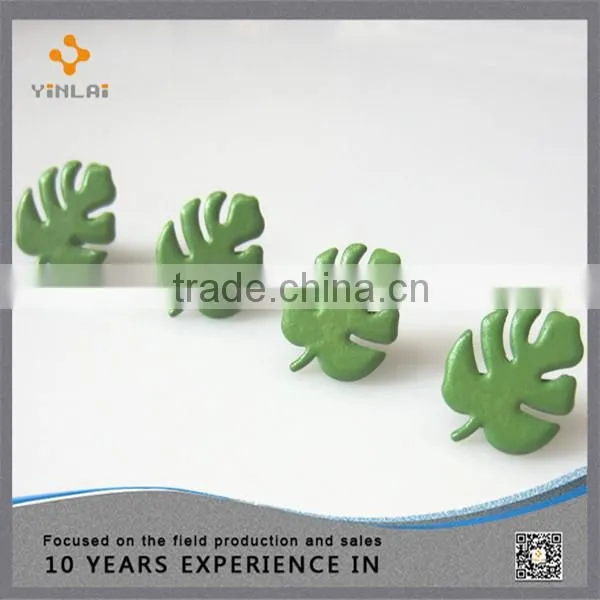 Metal Leaf Scrapbooking Brads photo-4