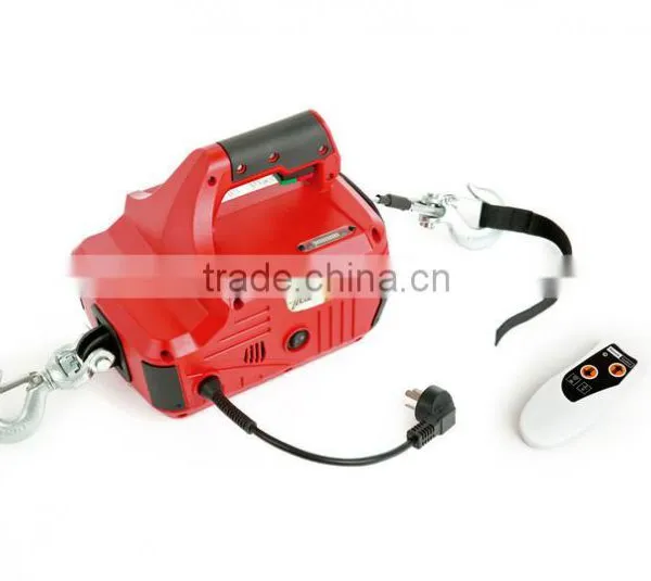 Portable AC Winch for Ranch Fixing,pipe Posistioning, Machinery Uploading and Down