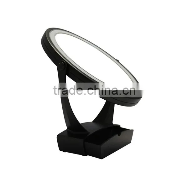 USB Charging Touch Sensor Control Vanity Led Lighted Mirror Magnifying photo-5