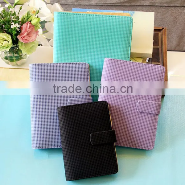 Leather Notebook Holder Organizer Book