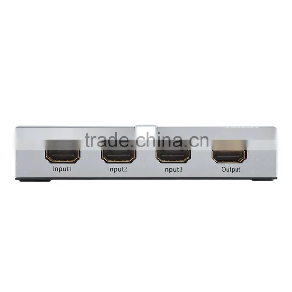 New Produce 3x1 Hdmi Switch Hdmi V1.4 With Ultra hd 2160p and 3d / Remote Control -black photo-3