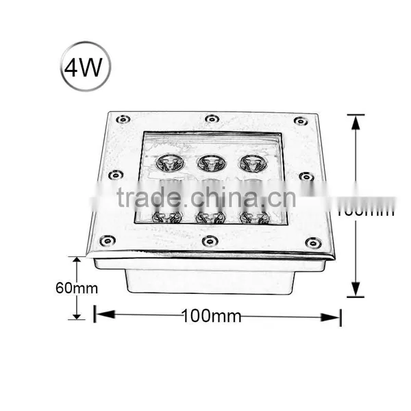 Hot Sale!!!High Brightness Solar Led Underground Light From JUJIA Factory photo-2