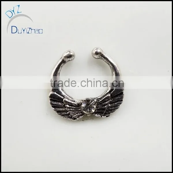 Fashion Cheap Piercing Gemmed Septum Clicker Wholesale Jewelry photo-2