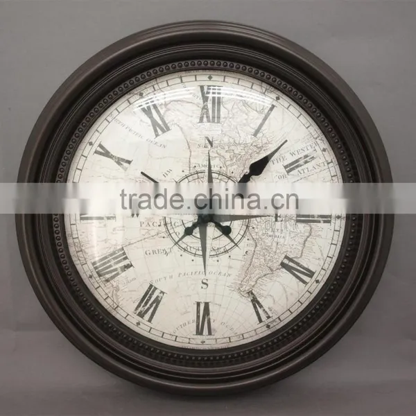 New Arrival 16 Inch Plastic Wall Clock Quartz Clock 91695