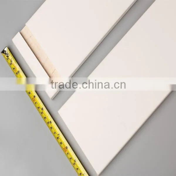 White Primed Paint Door Gypsum Board Ceiling Wooden Jamb Frame For Indoor photo-3