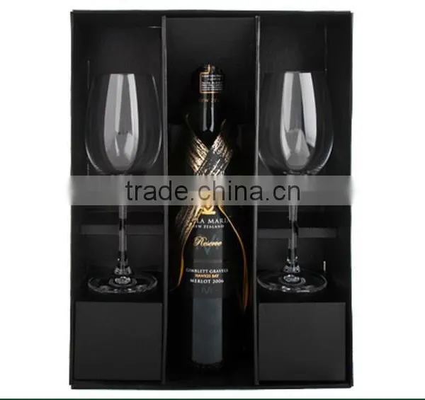 Luxury Matte Black Wine Boxes Single Packaging photo-3