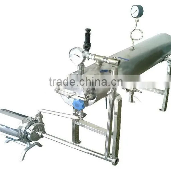 Fruit pulp pasteurizer