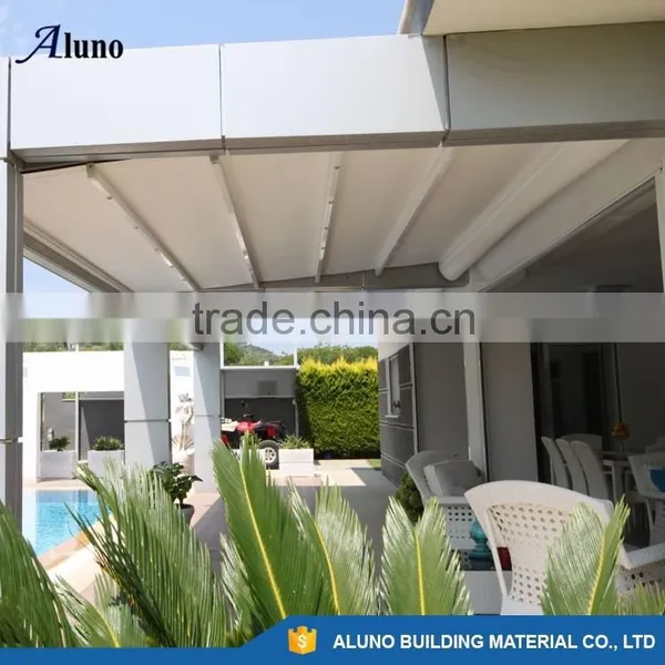 Retractable Canvas Pergola /Pergola With Retractable Fabric Roof photo-6