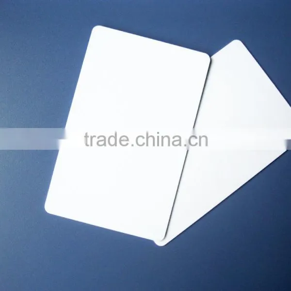Blank PVC White Card CR80 photo-2