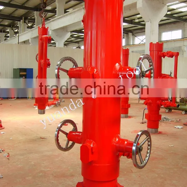API Standard Well Head Equipment Double Plug Cement Head photo-3