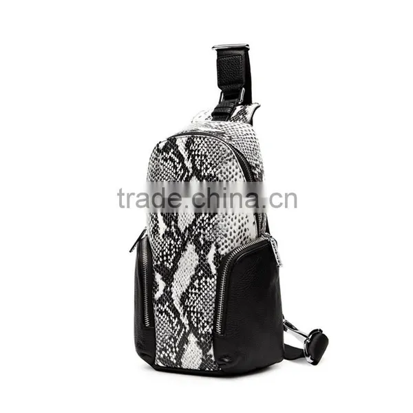 China Wholesale Leather Chest Bag Best Selling Products in for Men photo-3