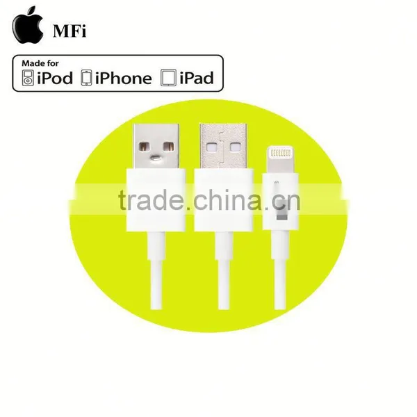 2015 China Supplier 1m Pink MFi Phone6 Charging Data Cable photo-5