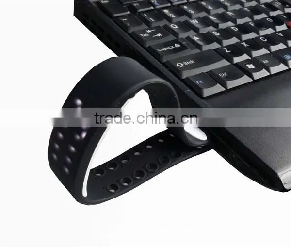 LED Pedometer Silicone Sport Smart Watch With Healthy Record photo-6