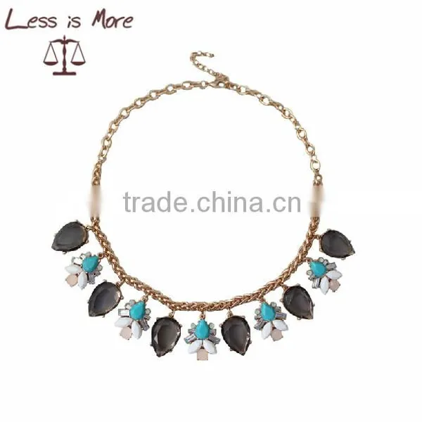 Wholesale Fashion Necklace,statement Necklace,rhinestion Necklace