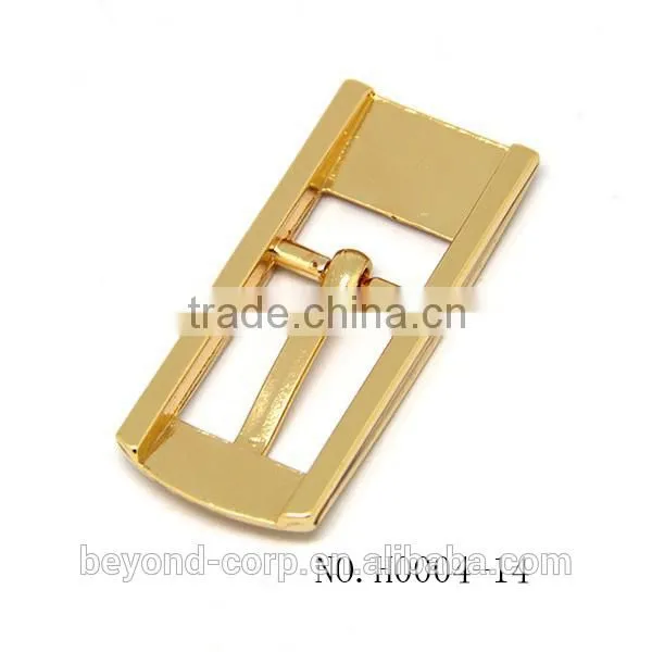 14mm Small Slim H Shape Buckle for Handbag Narrow Tri-glide Buckle Thin Window Buckle photo-2