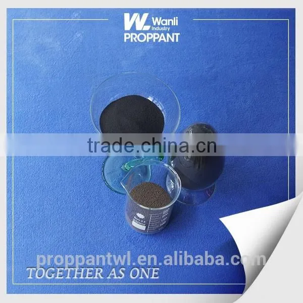 Light Weight Low Desity Oil & Gas Fracturing Wanli Economic Ceramic Proppant photo-2