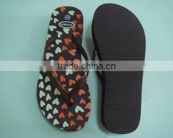 663 LOULUEN China New Model Women EVA PVC Printed Slippers photo-4