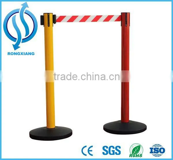Black Double Line Retractable Belt Barrier photo-6