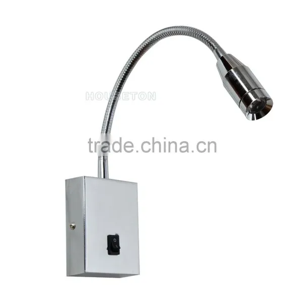 Indoor Chrome Plated Hotel Gooseneck Wall Mount Led Light,Gooseneck Wall Mount Led Light,Wall Mount Led Light WL1058 photo-4