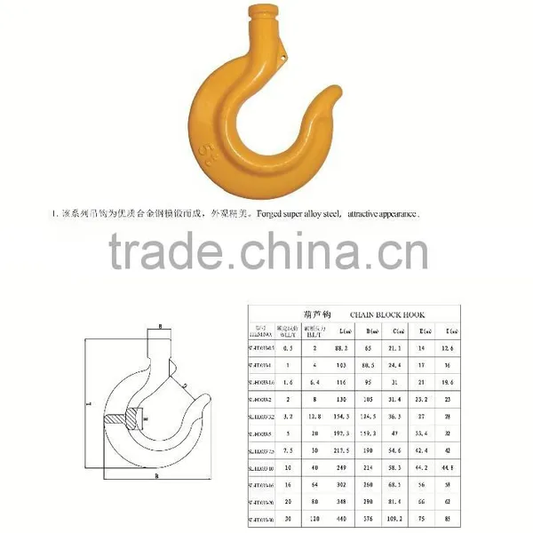 High Quality G80 Rigging Block Hook photo-2