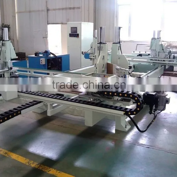 PVC Door-Window Welding & Cleaning Produce Line/welding &cleaning Machine for Pvc Profile Window Door photo-2