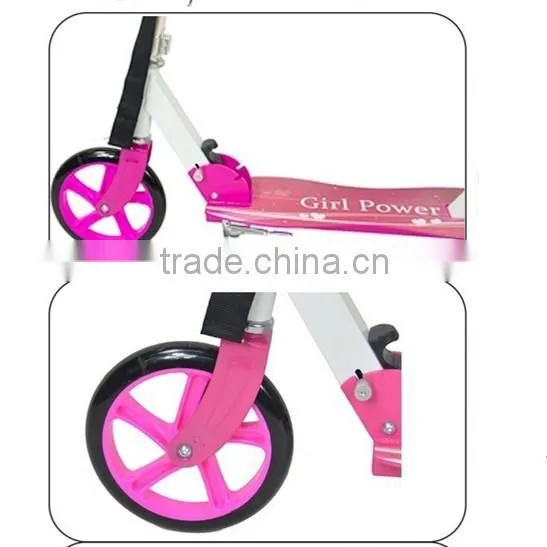 2 Wheel Kick Scooter Adult Kick Scooter 3 Wheel Foot PRO Scooters Two Wheel Roller Skate Space Scooter Parts photo-5