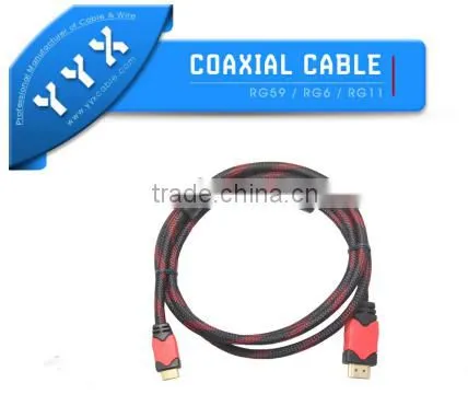High Quality HDMI Projector PVC 1080HD Cable Black photo-2