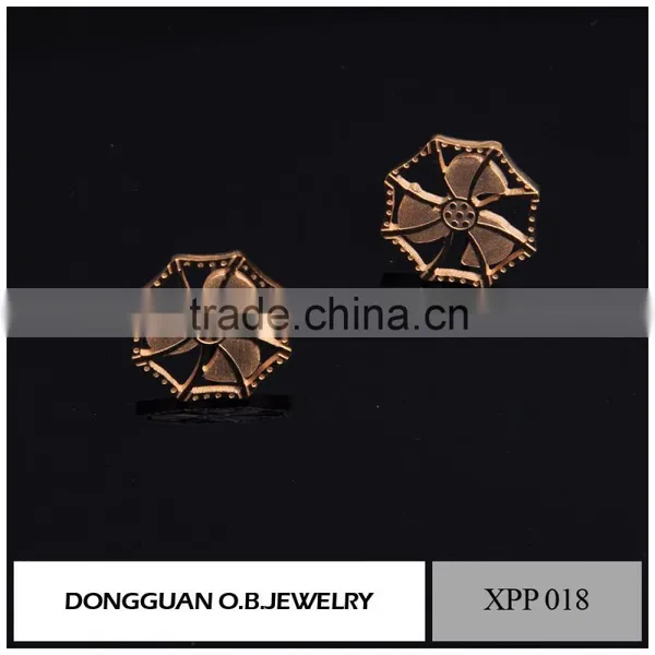 Fashion Luckly Four Leaf Clover Earrings With Colorful Crystal Earrings for Grils photo-4