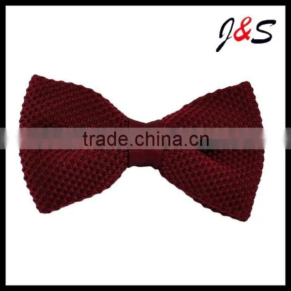 Fashion Silk Knitted Bow Tie Custom Bow Tie In Good QualityKB01 photo-3