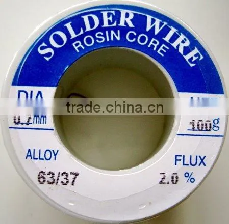 Tin Solder Wire Price Sn63Pb37 Electronic Soldering Rosin Cored Welding Wire
