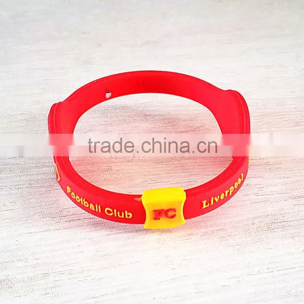 Power Energy Bracelet Middium Size White Red Black photo-5