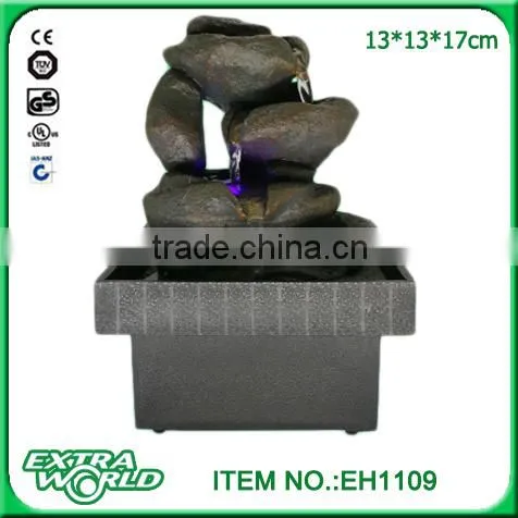 Indoor Decoration Artificial Rock Waterfall With Pot photo-5