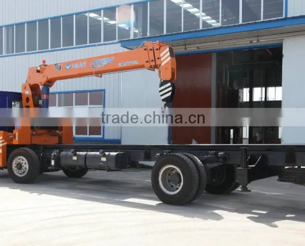 Hand Operated Lifting Equipment on Truck, Model No.:SQ12S4, 12ton Truck Crane With Telescopic Booms. photo-5