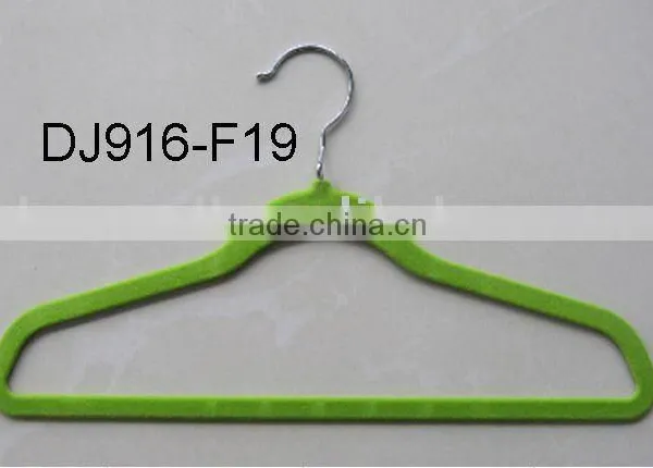 DJ916-F19 Flocked Hanger