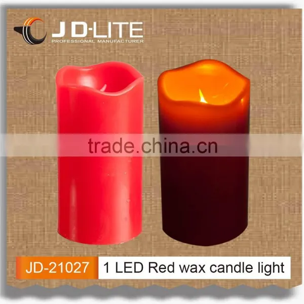 1 LED Timer Function Long Runtime Battery Operated Glitter Candle Light Candle Wax Light