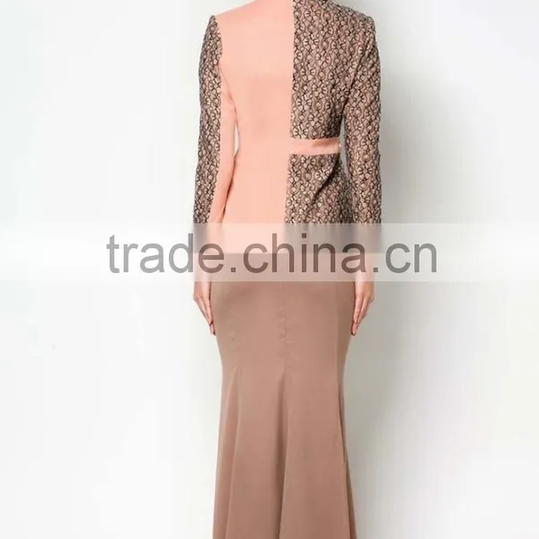Fashion Design Beaded Printed Bodycon Wholesale Price Muslim Dress photo-4