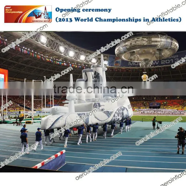 2013 World Championships in Athletics Inflatable Warship photo-5